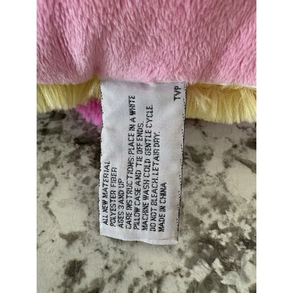 Pillow Pets Pee-Wees Pastel Rainbow Tie Dye Bunny Rabbit Plush 11